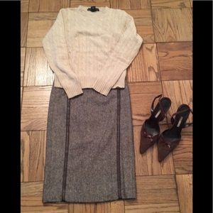 RL sweater Bebe skirt